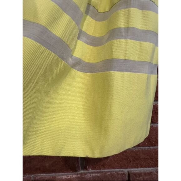 Lafayette 148 Yellow Fit & Flare Dress *note - Picture 11 of 13
